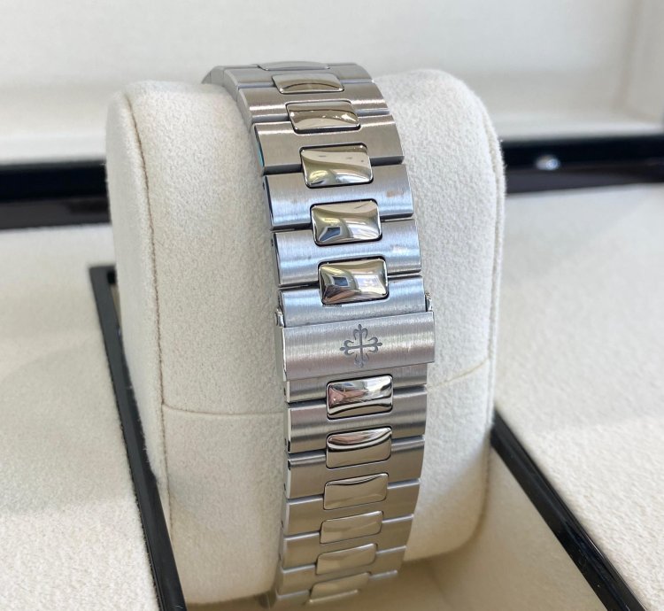 Patek Philippe Nautilus Stainless Steel Blue Dial 2019