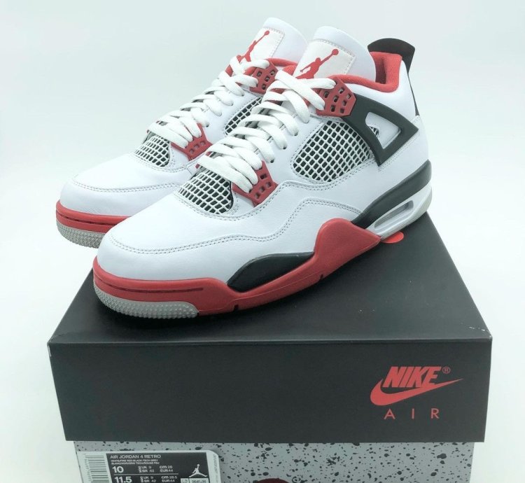 Jordan 4 Retro Fire Red 2020