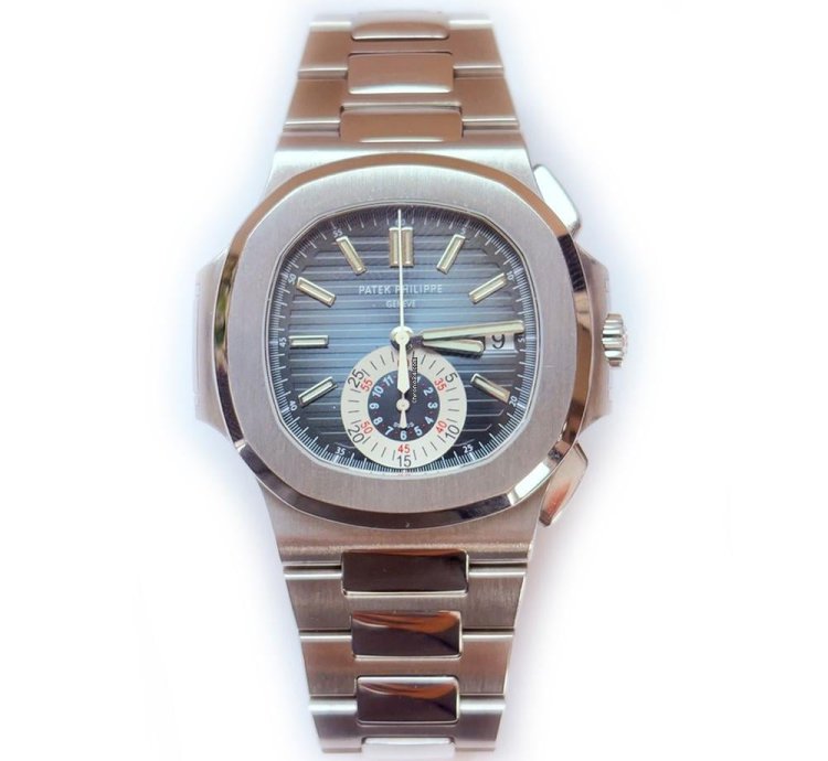 Patek Philippe Nautilus Stainless Steel Blue Dial 5980 1a-001