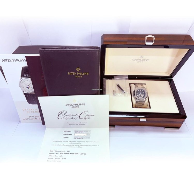 Patek Philippe Nautilus Stainless Steel Blue Dial 5980 1a-001