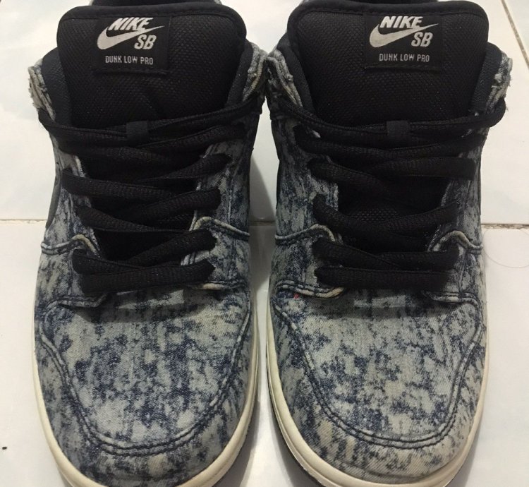 2015 Nike Sb Dunk Low Bleached Denim