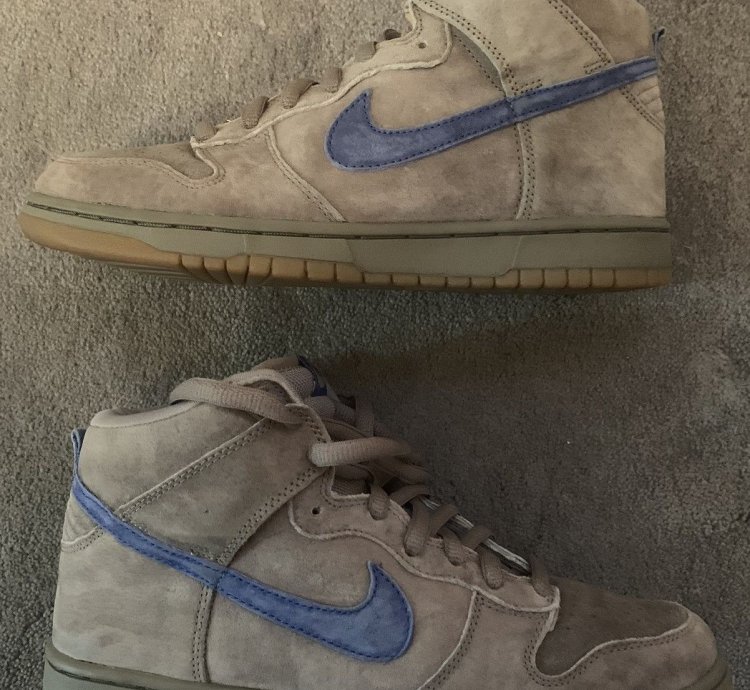 Nike Sb Dunk Hi Iron 2003 Sz 10