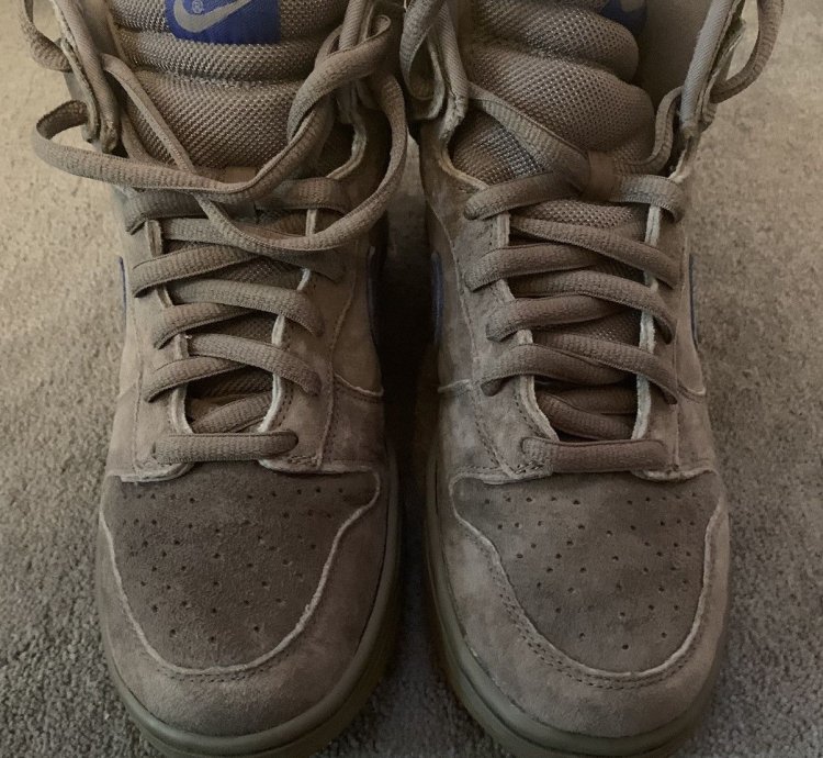 Nike Sb Dunk Hi Iron 2003 Sz 10