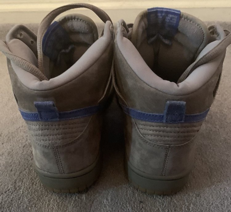 Nike Sb Dunk Hi Iron 2003 Sz 10