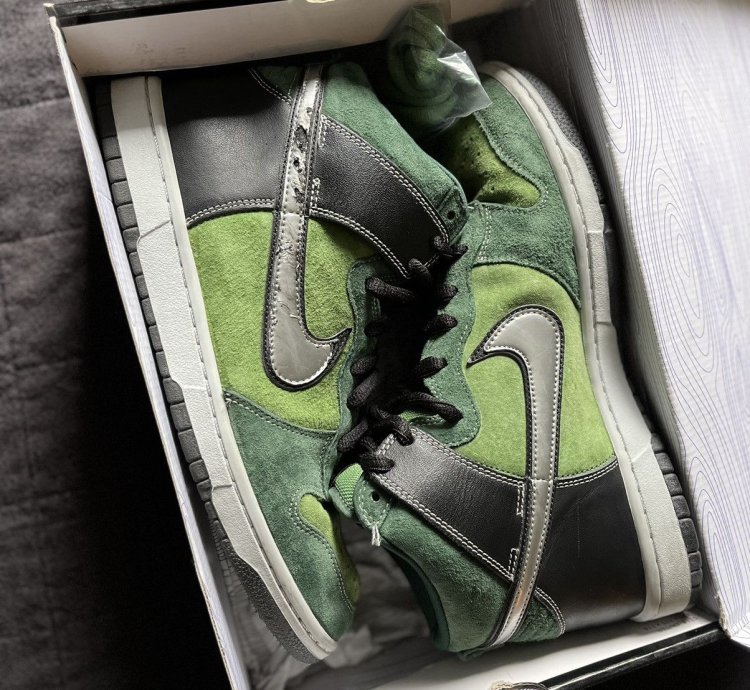 Nike Sb Dunk Hi Low Pro Brute Rare 10