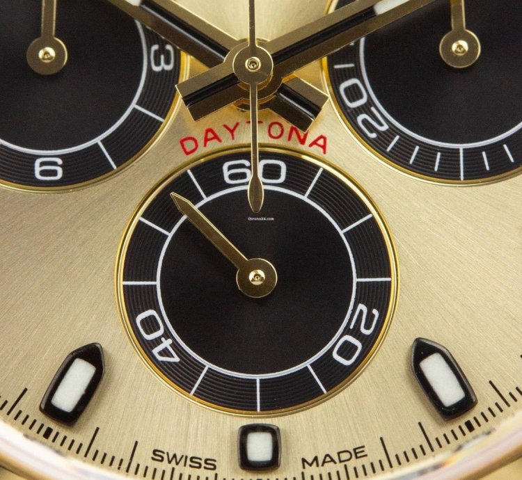 Rolex Daytona Oyster Perpetual Cosmograph Daytona 18kt Yellow Gold Pikachu 116508