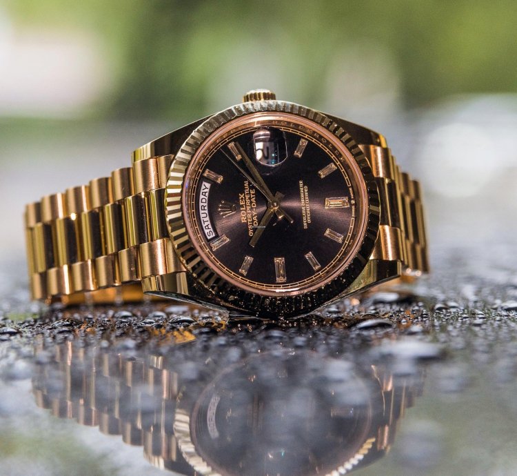 Rolex Day-date 40 Unworn 2023 Day-date 40mm Baguette 228238