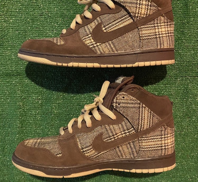Nike Sb Dunk Hi Tweed 2004 Series