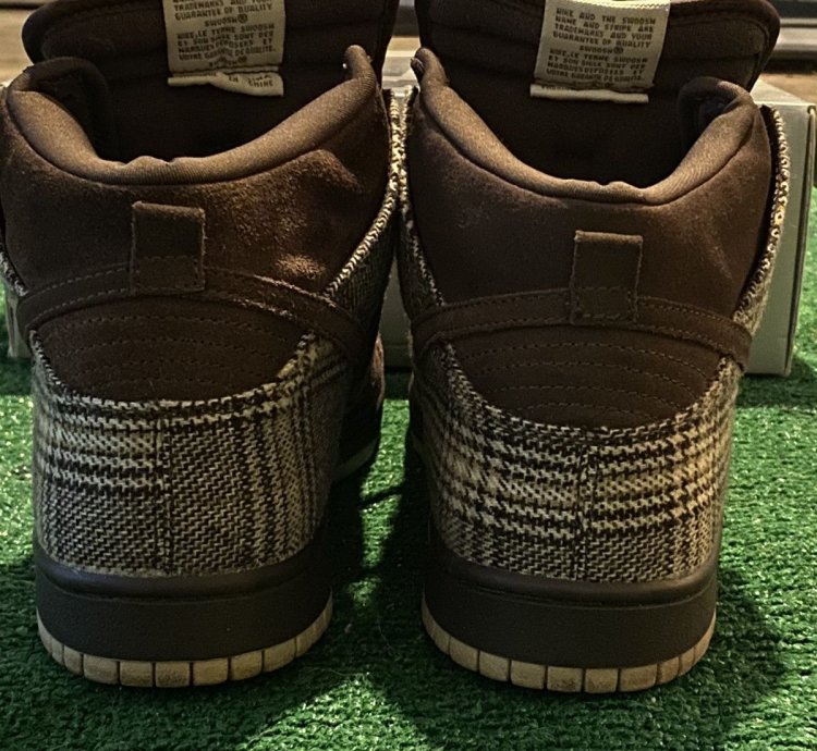 Nike Sb Dunk Hi Tweed 2004 Series