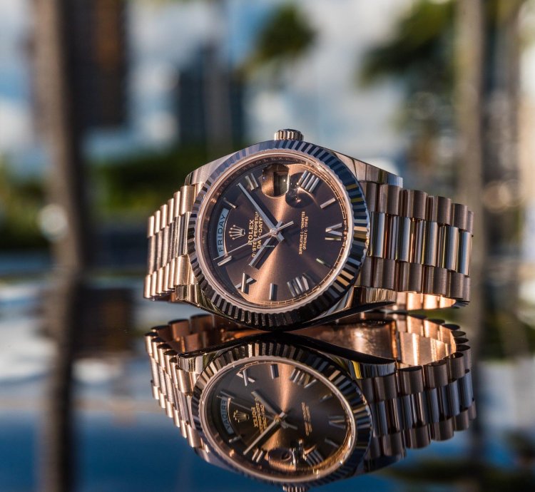 Rolex Day-date 40 Unworn 2023 Day-date 40mm Chocolate Dial 228235