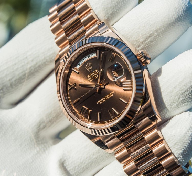 Rolex Day-date 40 Unworn 2023 Day-date 40mm Chocolate Dial 228235