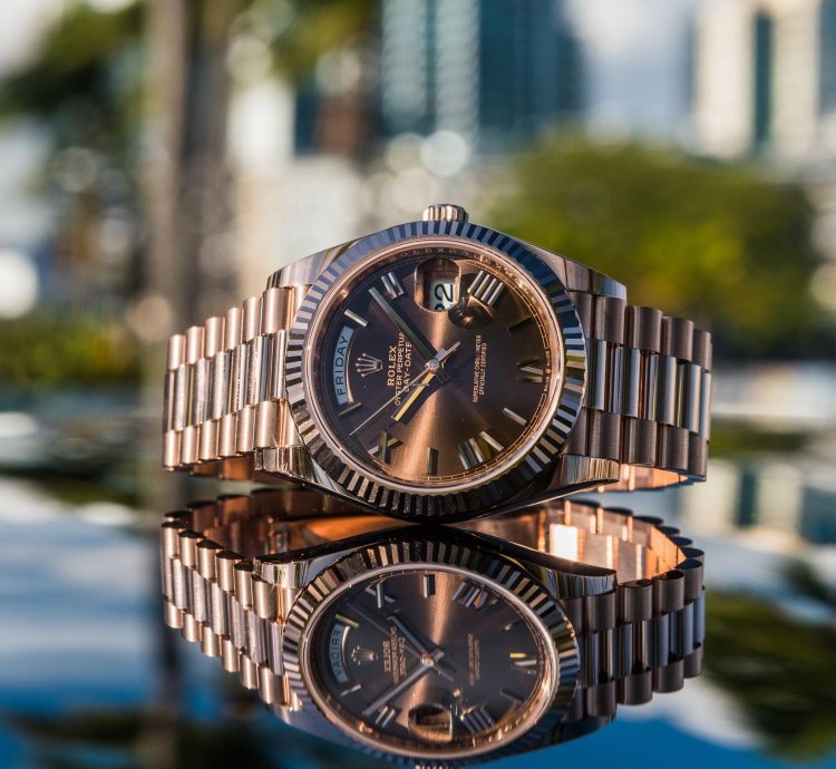 Rolex Day-date 40 Unworn 2023 Day-date 40mm Chocolate Dial 228235