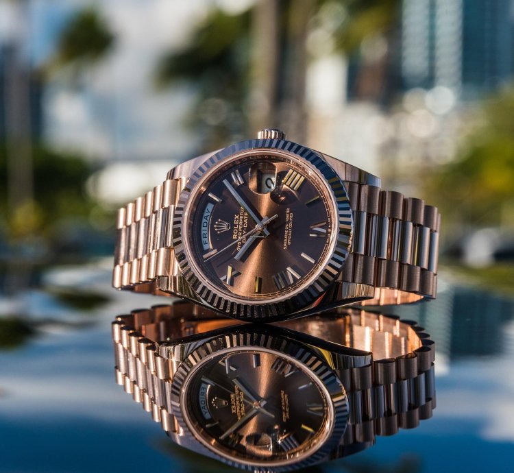 Rolex Day-date 40 Unworn 2023 Day-date 40mm Chocolate Dial 228235