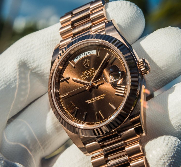 Rolex Day-date 40 Unworn 2023 Day-date 40mm Chocolate Dial 228235