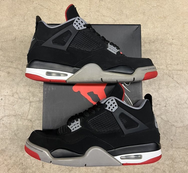 Jordan 4 Retro Og Bred 2019 Size 9 5