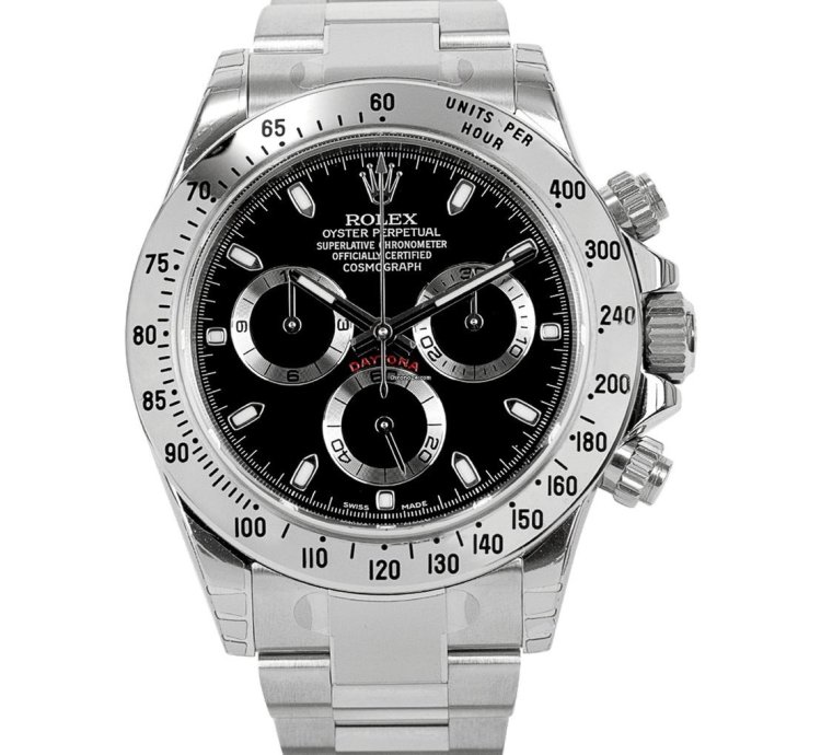 Rolex Daytona Oyster Perpetual Cosmograph Daytona Stainless Steel Stickered 116520