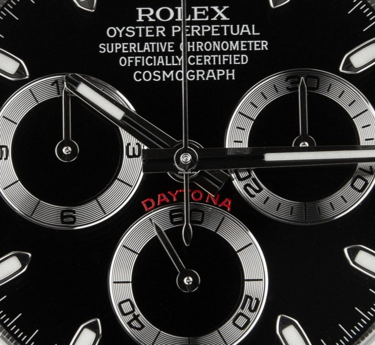 Rolex Daytona Oyster Perpetual Cosmograph Daytona Stainless Steel Stickered 116520