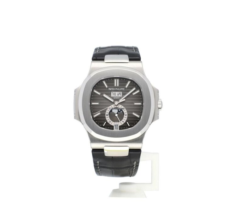 Patek Philippe Nautilus Steel Annual Calender Moon Phase