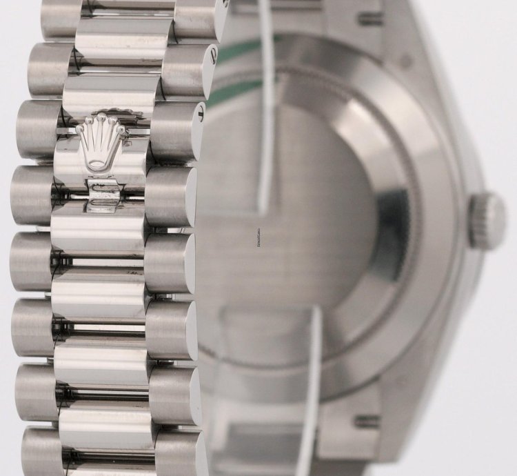 Rolex Day-date 40 Unworn 2023 Papers Rolex Day-date 40mm Meteorite Baguette Diamond 228349 Rbr