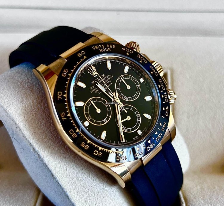 Rolex Daytona Oysterflex 116518ln Black Dial