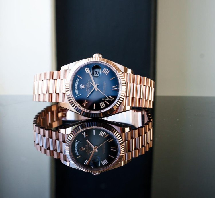 Rolex Day-date 40 Unworn 2024 Day-date 40mm Grey Fume 228235