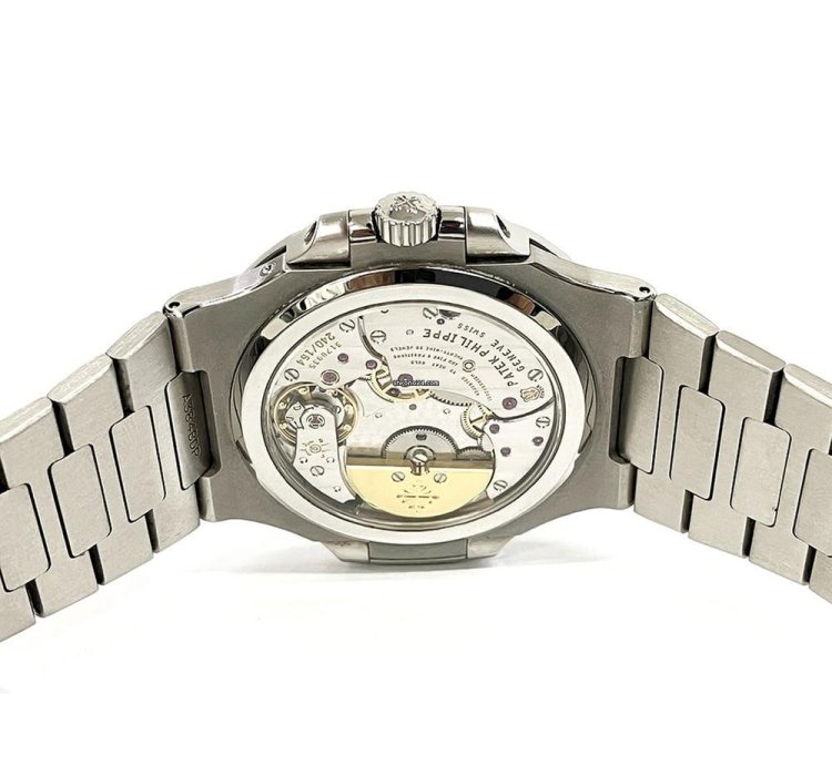Patek Philippe Nautilus Steel Blue Dial 5712 1a-001 Full Set Watch 2008