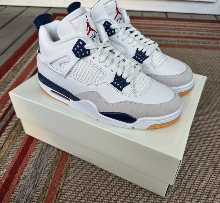 Jordan 4 Retro Sb Navy Size 10