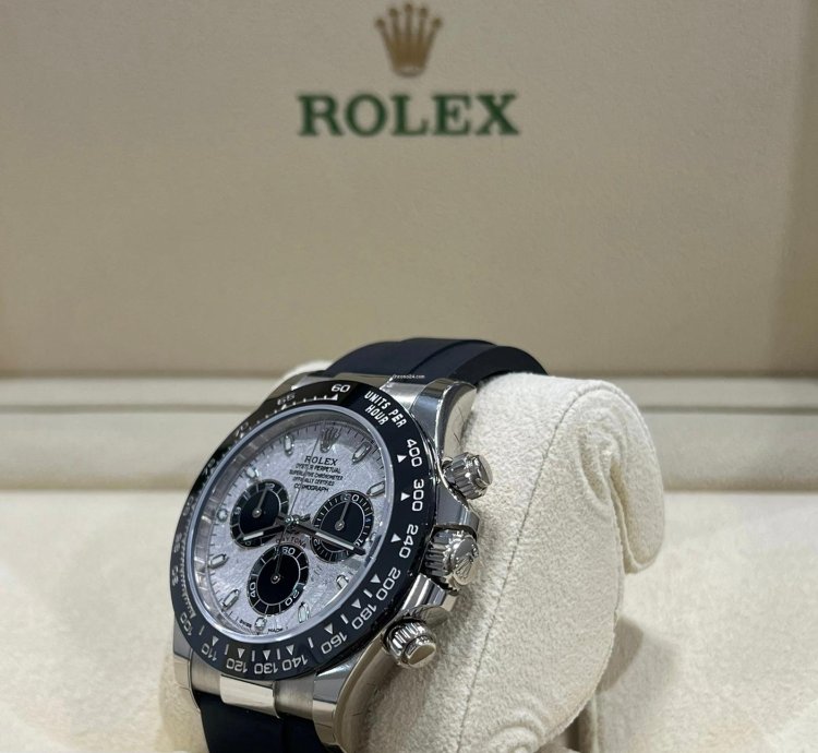 Rolex Daytona Oysterflex Meteorite Dial 2023 Unworn 116519ln Box And Papers