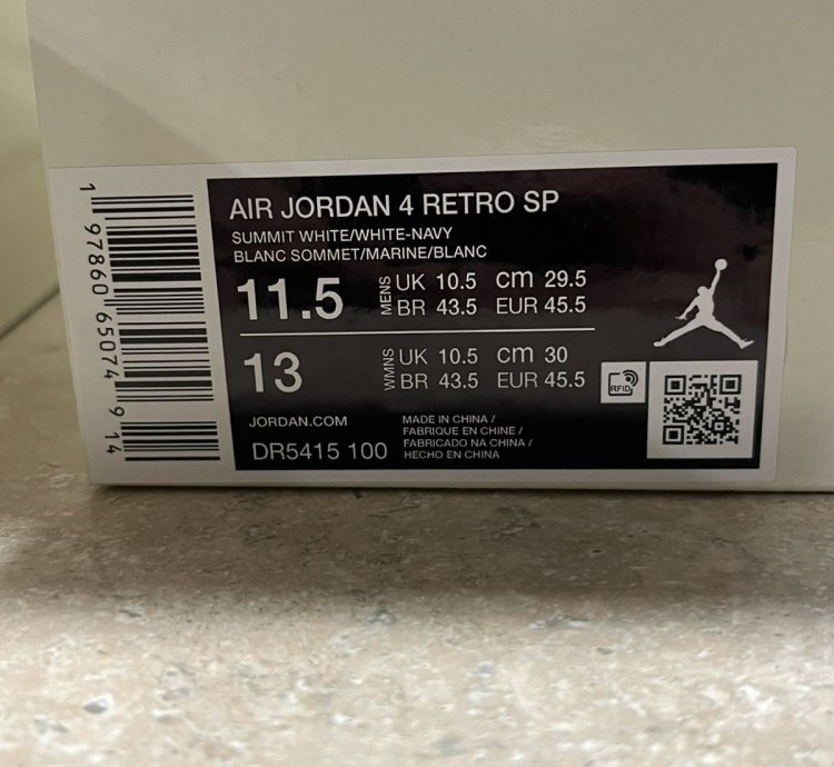 Jordan 4 Retro Sb Navy Size 11 5