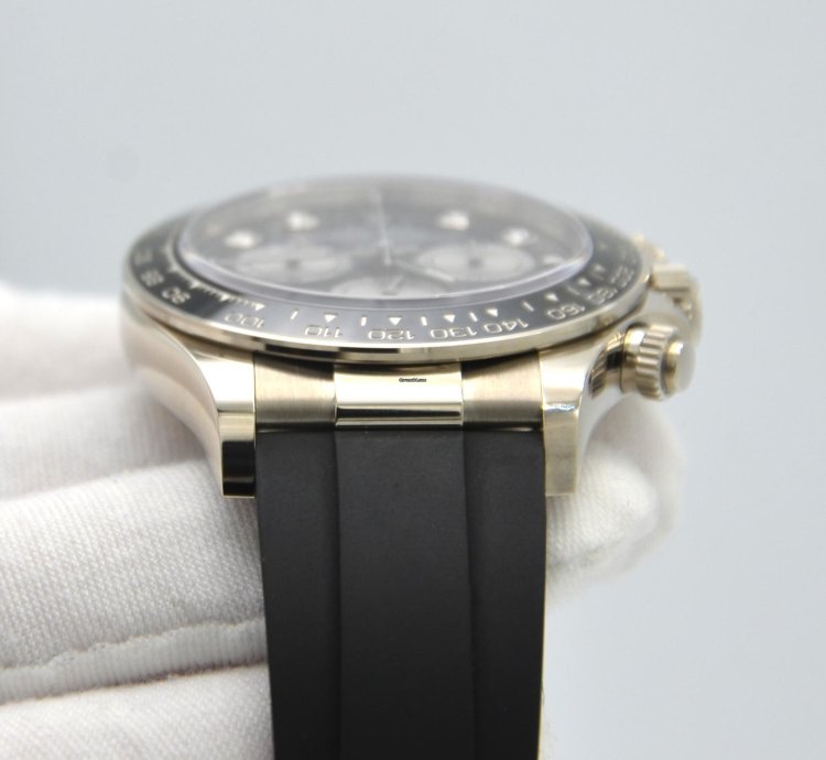 Rolex Daytona Oysterflex New 2023 Model 18ct White Gold Diamond