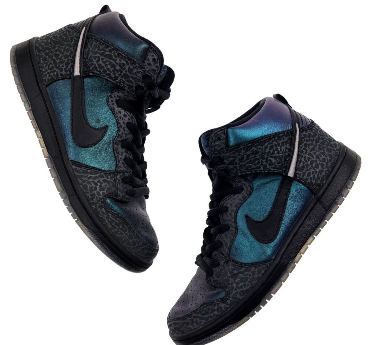 Nike Sb Dunk High Black Sheep Black Hornet