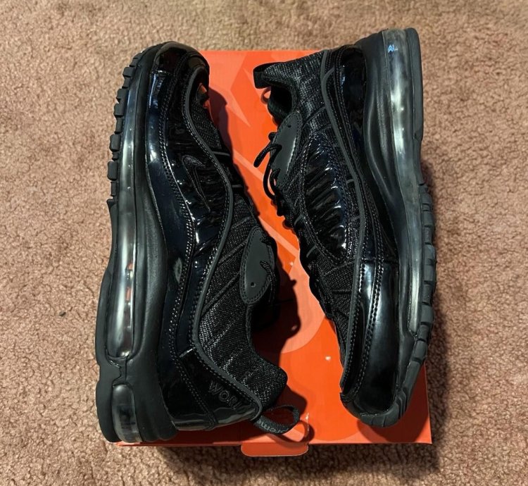 2016 Nike Air Max 98 Supreme 844694-001 Us10 5