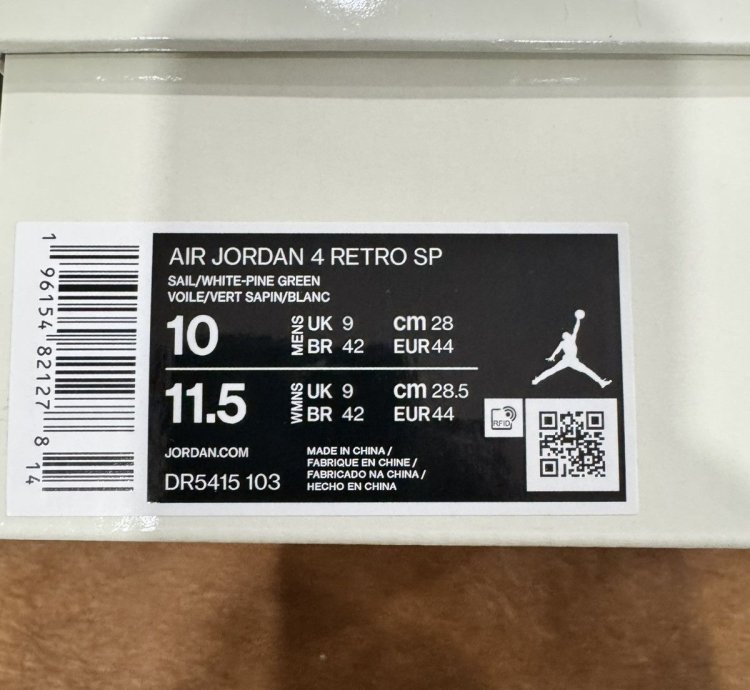 Jordan 4 Retro Sb Pine Green Nike Sb
