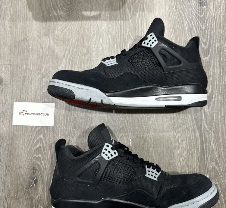 Jordan 4 Retro Se Black Canvas
