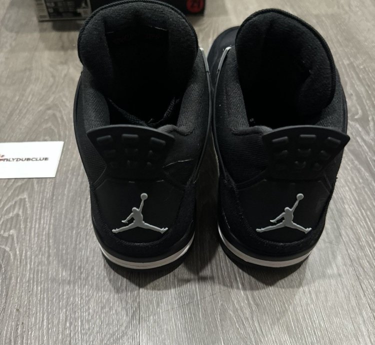 Jordan 4 Retro Se Black Canvas