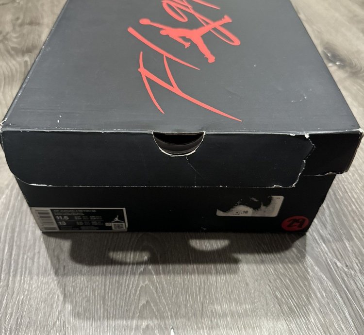 Jordan 4 Retro Se Black Canvas
