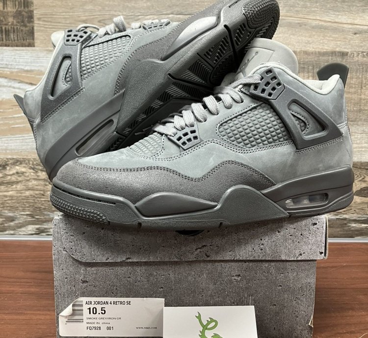 Jordan 4 Retro Se Paris Olympics Wet Cement Size 10 5