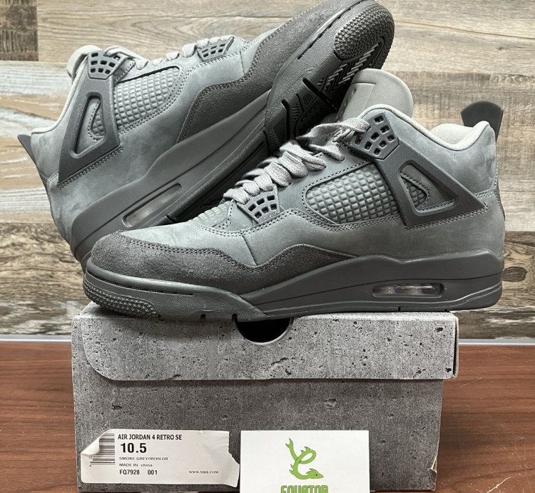 Jordan 4 Retro Se Paris Olympics Wet Cement Size 10 5