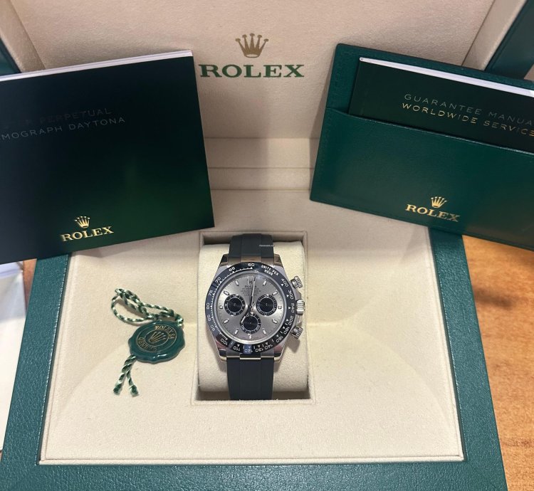 Rolex Daytona Oysterflex White Gold Ghost 2023