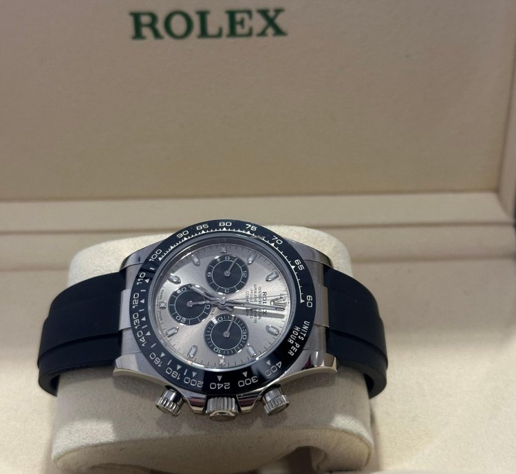 Rolex Daytona Oysterflex White Gold Ghost 2023