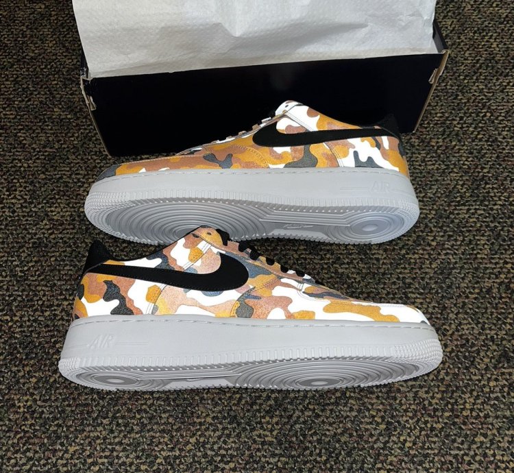 2017 Af1 07 Lv8 Orange Reflective Camo