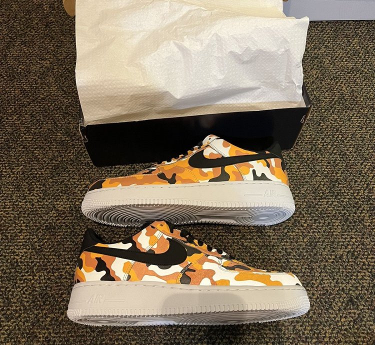 2017 Af1 07 Lv8 Orange Reflective Camo