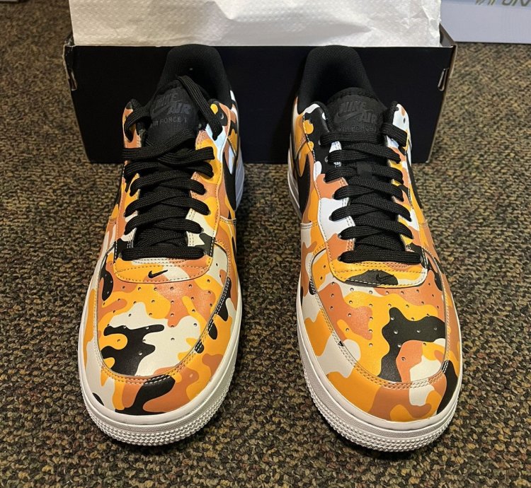 2017 Af1 07 Lv8 Orange Reflective Camo