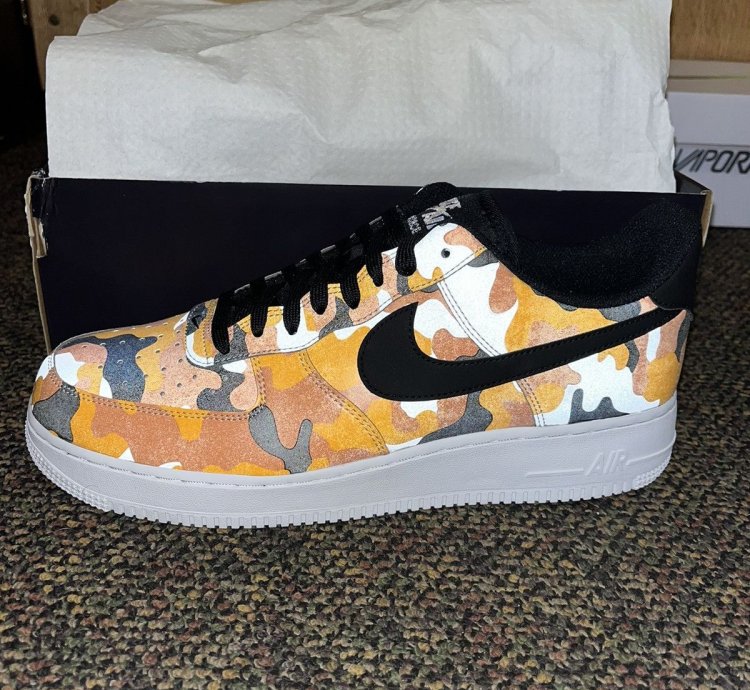 2017 Af1 07 Lv8 Orange Reflective Camo