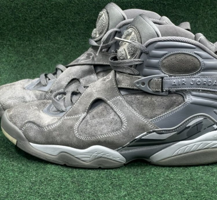 2017 Air Jordan 8 Retro Cool Grey