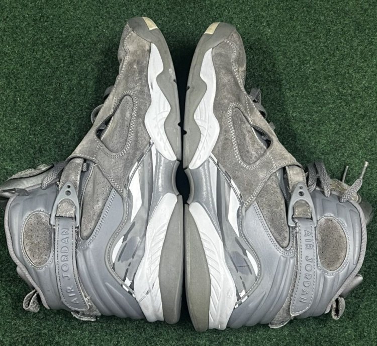 2017 Air Jordan 8 Retro Cool Grey
