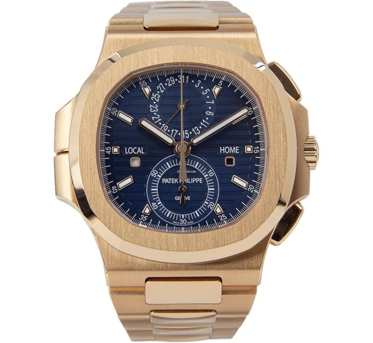 Patek Philippe Nautilus Travel Time Chronograph 5990 1r-001
