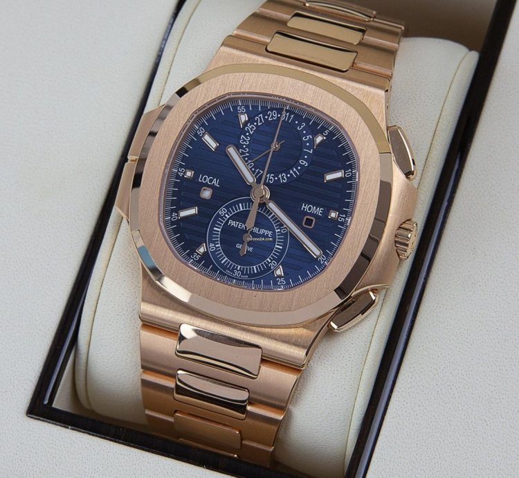 Patek Philippe Nautilus Travel Time Chronograph 5990 1r-001