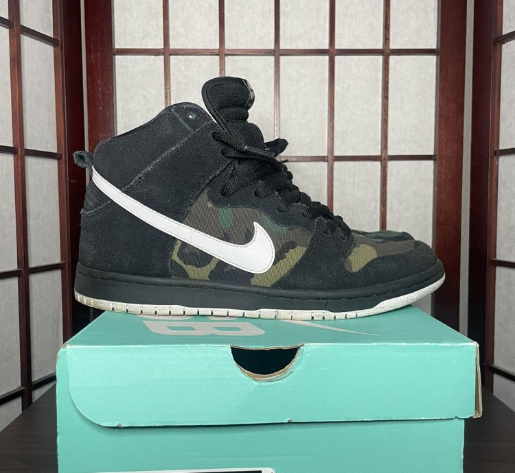 Nike Sb Dunk High Camo 2019