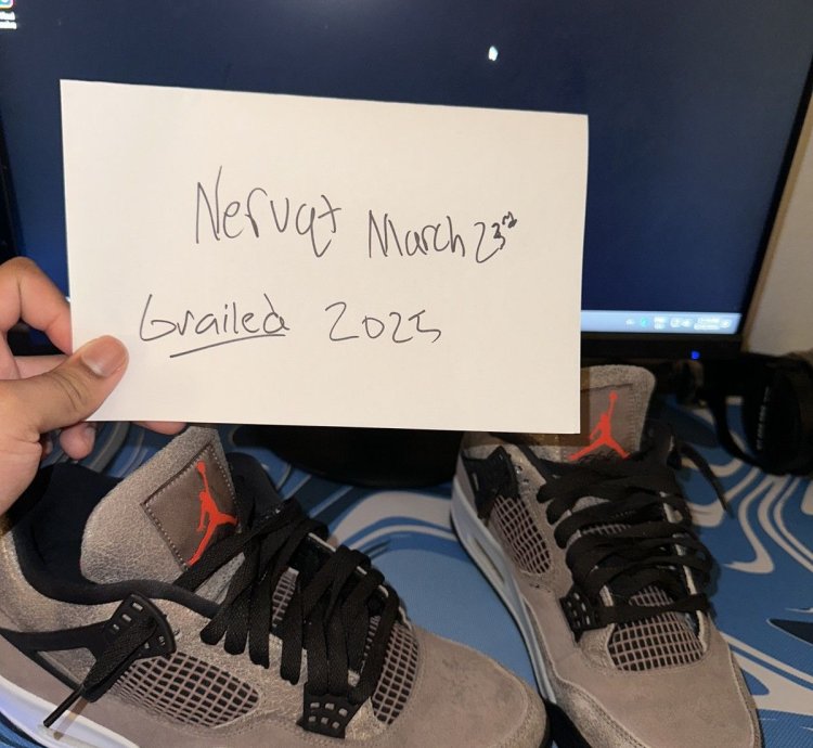 Jordan 4 Retro Taupe Haze